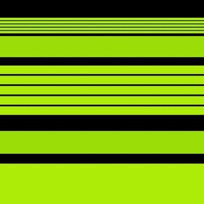 Lime and Licorice: Stripes - Horizontal
