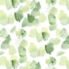 Celadon green painterly vibes - watercolor abstract spots - painted minimal brush strokes a828-5