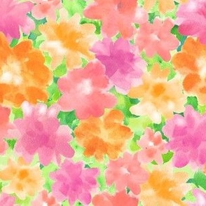 198 Watercolour Flowers 