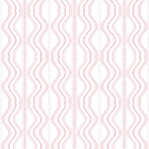 Shirred Soft Pink Stripe 