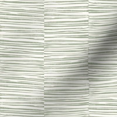 Kennebunkport green cream cut stripe all over texture