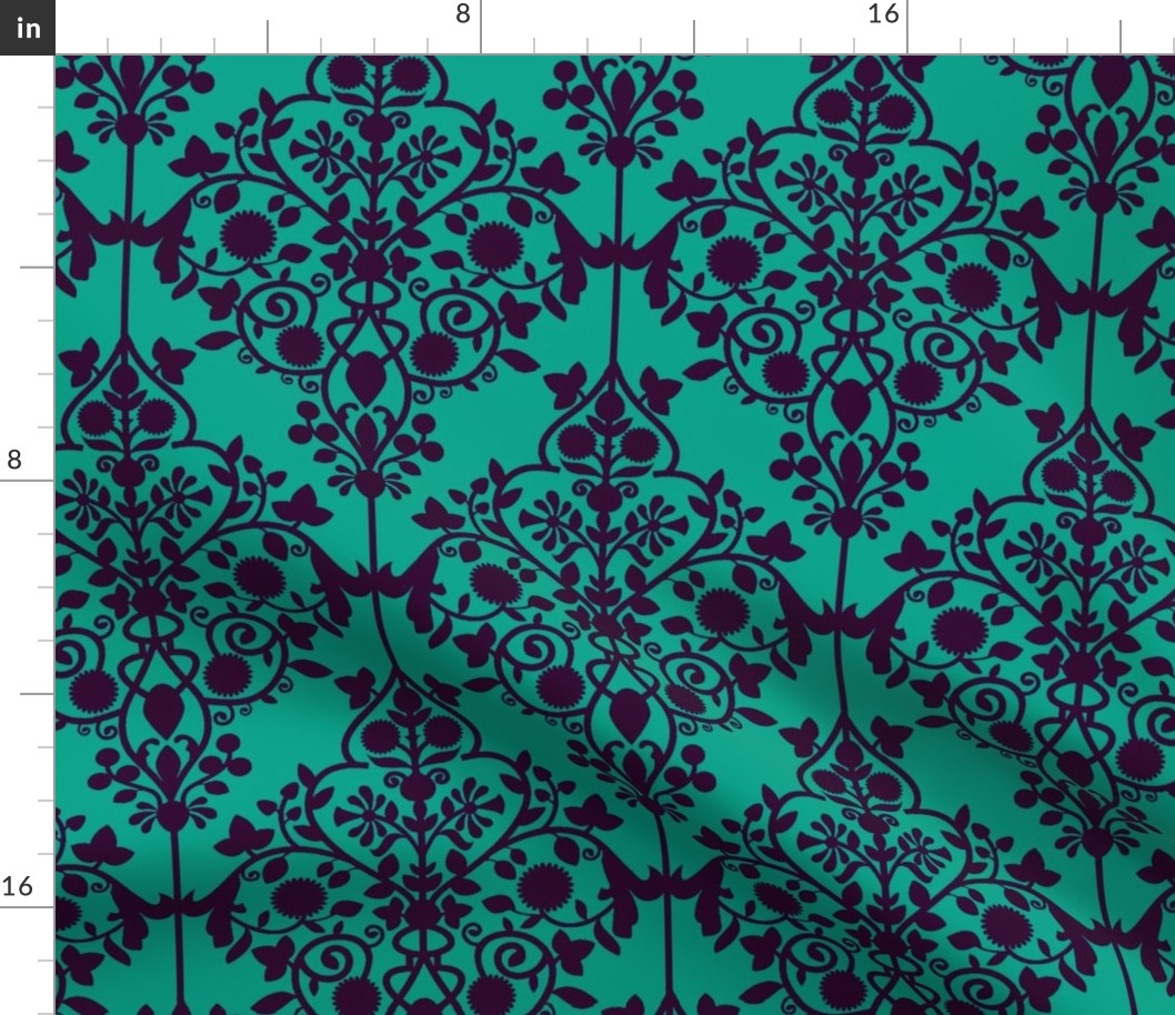 Persian Lattice turquoise