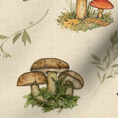 Mushrooms & Greens