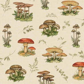 Mushrooms & Greens