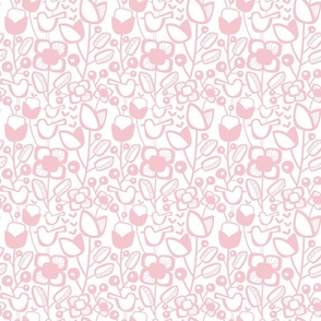 Scandinavian Garden Pale Rose-Small