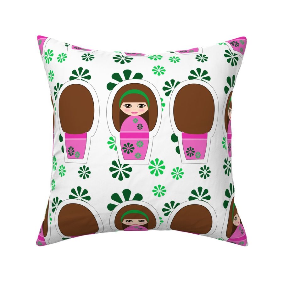 Kokeshi Brunette Swatch Toy