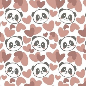 Heart Pandas - 1000Pandas by Amanda Roos