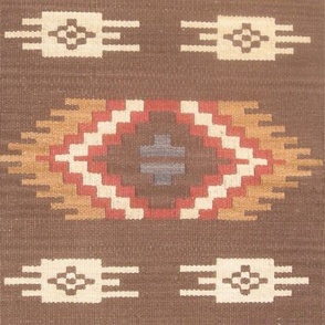 Kilim Stripes Brown Tones large