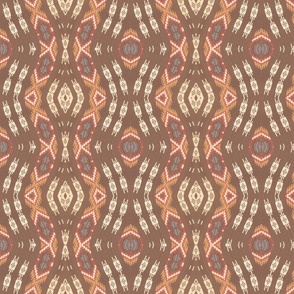  Natural Brown Navajo Kilim medium