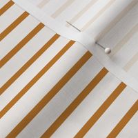 Thin stripes - ochre