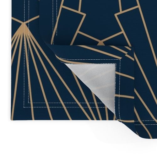 Art Deco - Navy