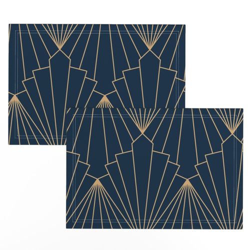 Art Deco - Navy