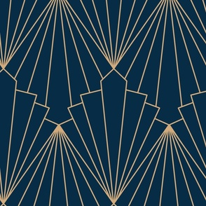 Art Deco - Navy