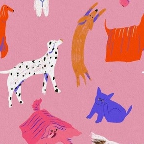 dogs pattern