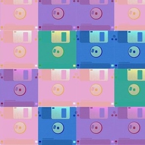 Floppy Disks // Pastel