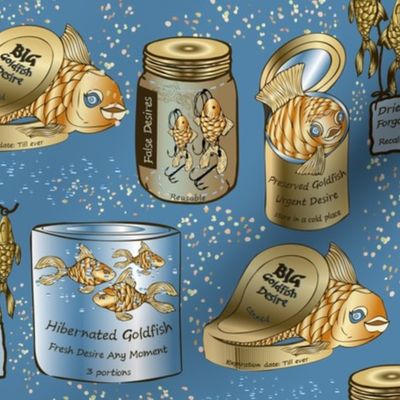 Special canned Goldfish medium scale