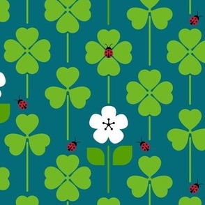 Clover Field and Ladybugs