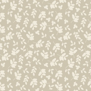 Searching for Leaves - Beige
