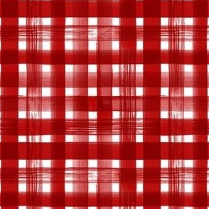 CHRISTMAS RED GINGHAM