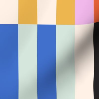 Retro Rainbow Stripe 1.5"