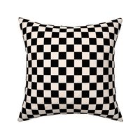 Black and White Checkerboard 1"