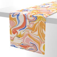 Retro Rainbow Marble Large