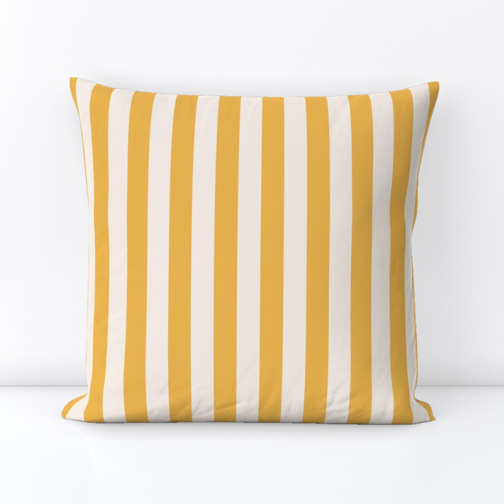 Peach and Yellow Stripe 1"