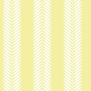 Laurel Leaf Yellow Ribbon and White