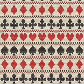 Playing Card Fair Isle 1a