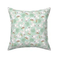 Some Bunny Loves You - Mint Green, Medium Scale