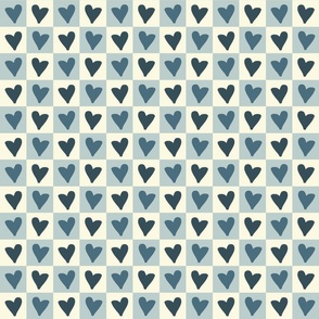 SF blue tones cute hearts baby boy nursery TerriConradDesigns pat 7