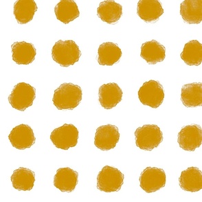 polka dots dot dot dot mustard