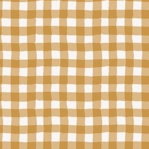 Gingham large - sunset