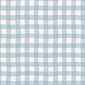 Gingham large - sky