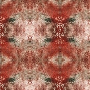 Red Texture Painted Damask