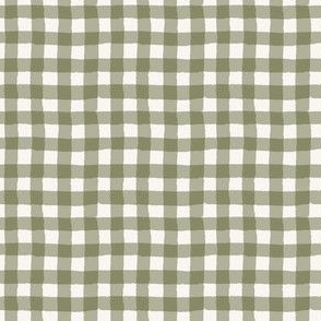 Gingham small - forest