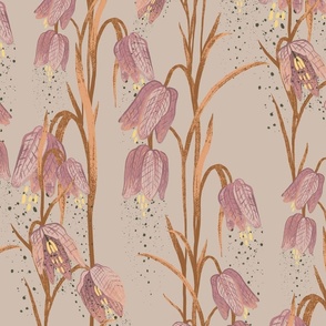 Jumbo Fritilary Floral Nude