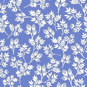 Ditsy florals - blue 