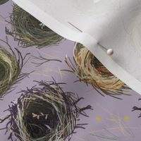 Wild Bird Nests, Smoky Plum by Brittanylane