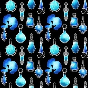 Magic Potion Bottles Sky Blue extra-small scale