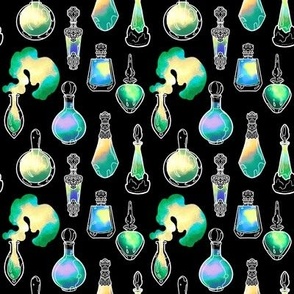 Magic Potion Bottles Mermaid Grotto extra-small scale