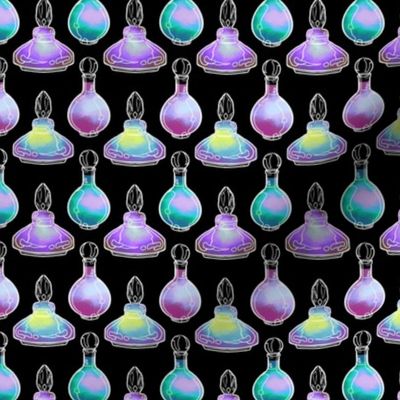 Potion Bottle Rows Mermaid extra-small scale