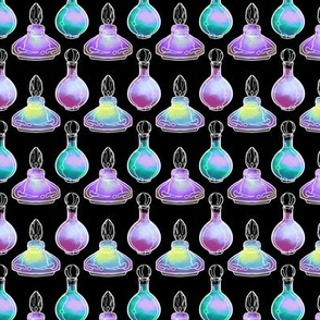 Potion Bottle Rows Mermaid extra-small scale