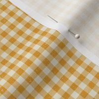 Textured Sunshine Gingham - 1/4 inch (approx.)