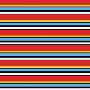 Blocks: Large Mini Stripes - Horizontal