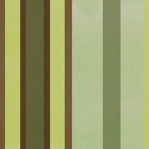 Agave-Large Stripes, Vertical Stripes, Variegated Stripes, Green and Brown.