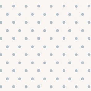 Polka dot on cream - sky