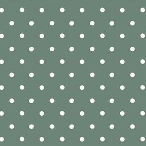 Polka dot - emerald