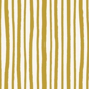 Hand drawn vertical stripes - gold