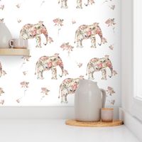 doll house collection, Elephant shabby chic